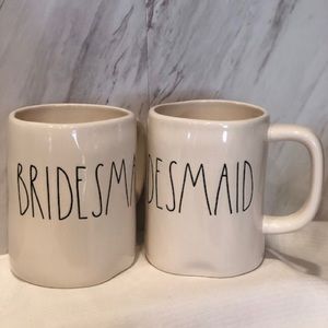 Rae Dunn Bridal Party Coffee Mugs